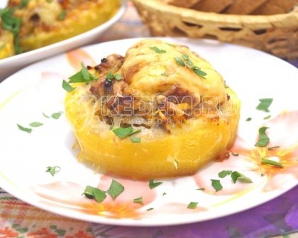 Кабачки с фаршем